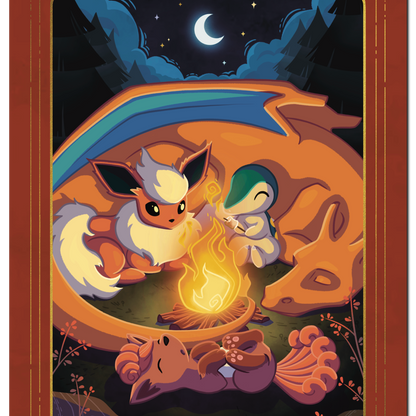 Cosy Campfire: Custom Card