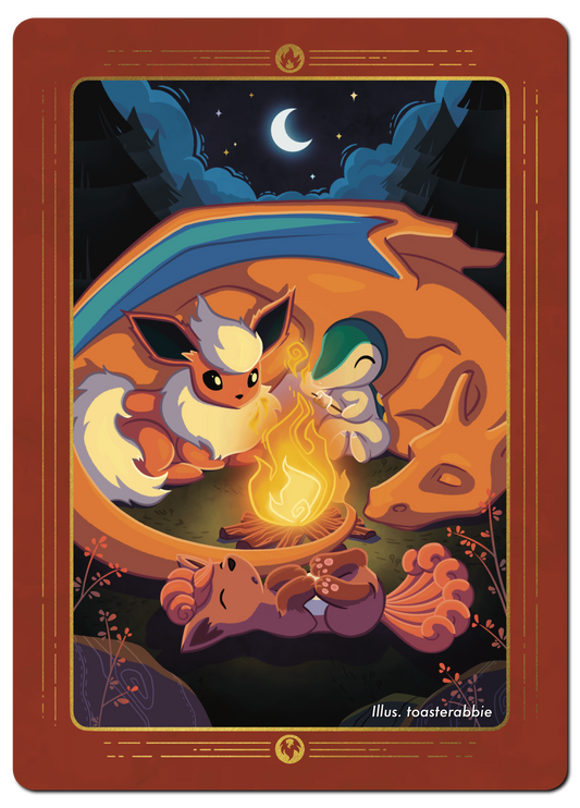 Cosy Campfire: Custom Card [Pre-order]