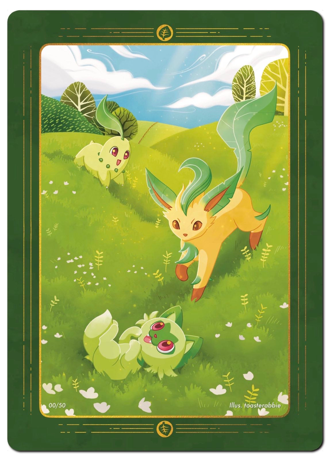 Grass Cats: Custom Card